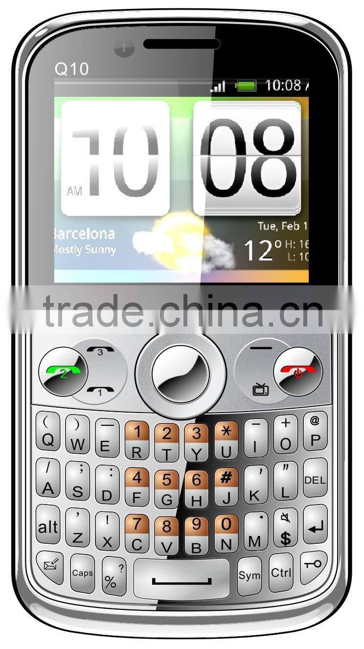 Q10 Dual Super Loudspeaker qwerty q10 tv china mobile