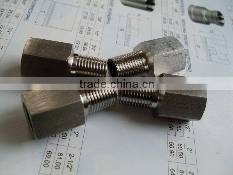 male thread to female thread adaptor bar fitting