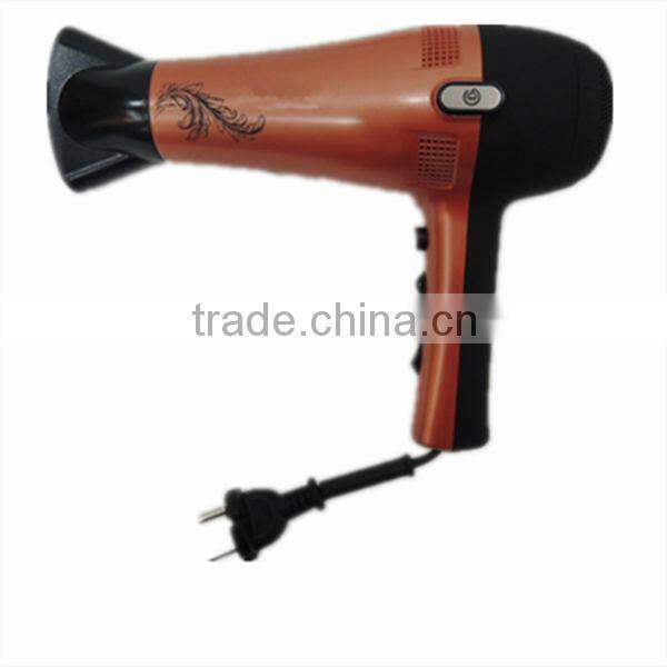 new design professional retractable hair dryer with comb