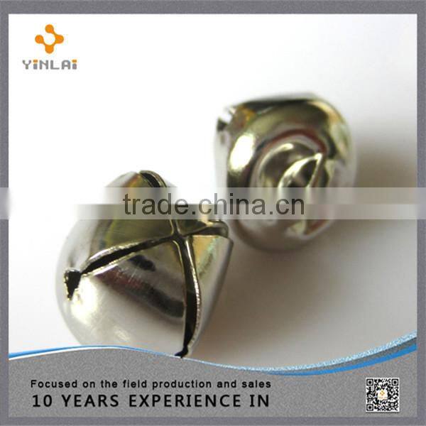 Christmas decorative jingle bell sliver color