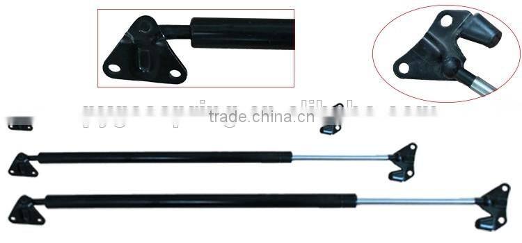 Wholesale steel material black rear door gas struts for Toyouta hiace