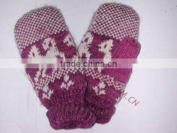 knitting glove
