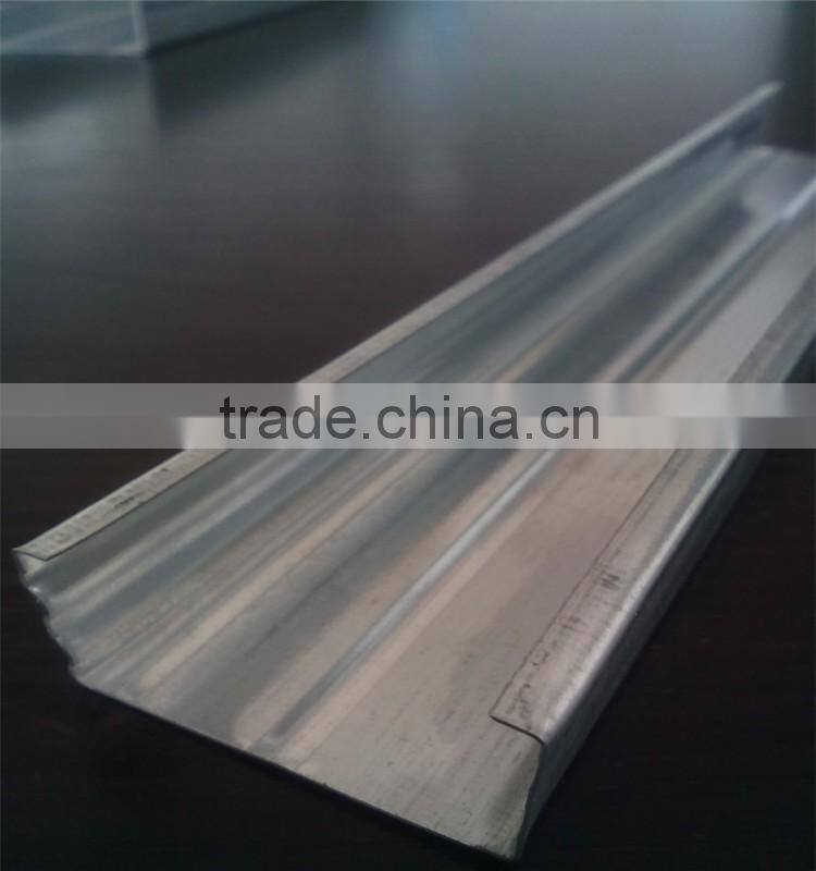 High quality galvanized drywall light steel frame/ Metal Stud and Track