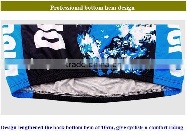 Custom Man Cycling Jersey Bib Shorts