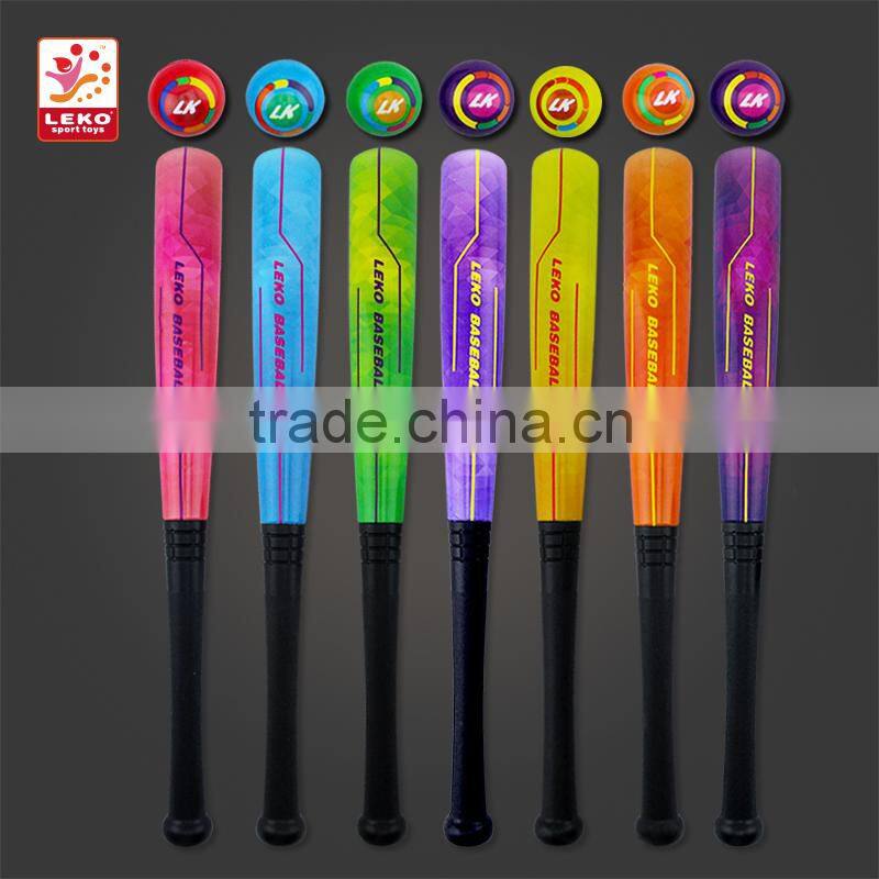 2016 popular design toy foam baseball bat size 22" with 2.5" baseball