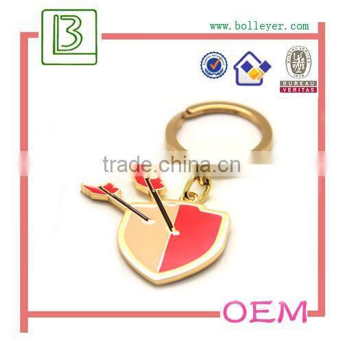 personalized custom wheel shape key ring