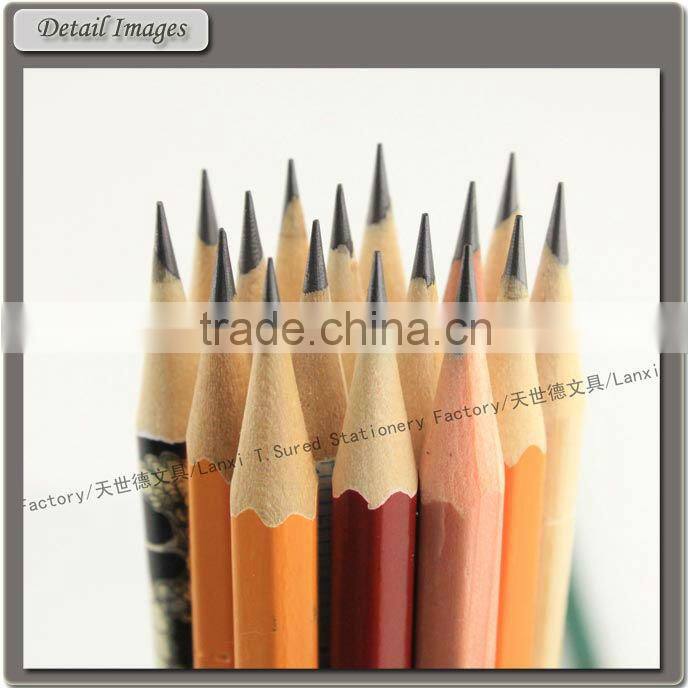 Hexagonal Custom Painting HB Pencil In Bulk
