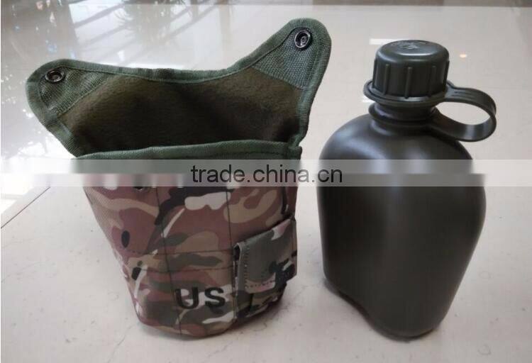 US army water bottle military water canteen Army Canteen Soldier Canteen 3 Piece 1 Quart Canteen Kit With Cover & Aluminum Cup