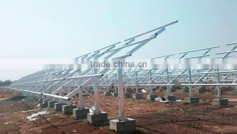 Ground mount for solar system