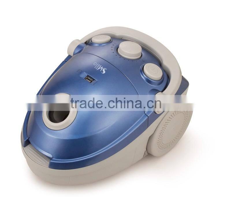 Bagged Vacuum Cleaner With Big Handle in supermarket