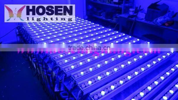 36pcs 3w RGB 3in1 waterproof IP65 led wash lighting or led bar wall washer light