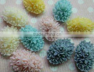 Kawaii flat back resins flower cabochons cameos, resin food crafts cabochons