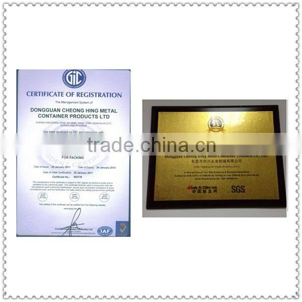 Customized Designed Round CD Tin Box