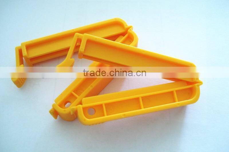 CP50 50mm sealing length PP material logo print promotional plastic tomato clip