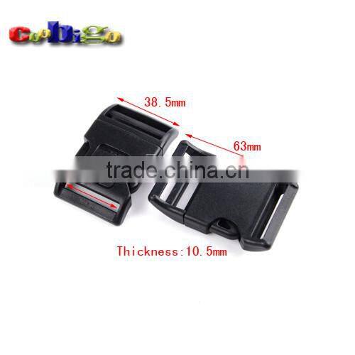 Plastic Self-locking & Arched Switch Buckle for Backpack Straps Camping Bags #FLC340-20/30/38