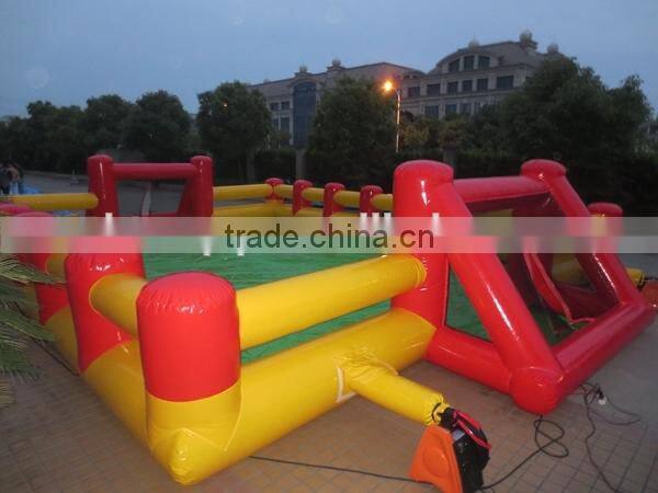 2015 hot sale inflatable billiard table sports game for sale