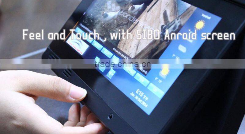 Shenzhen Android 7 Inch Taxi Tablet with Ethernet Port, Wifi, 3G and Headrest, vcam
