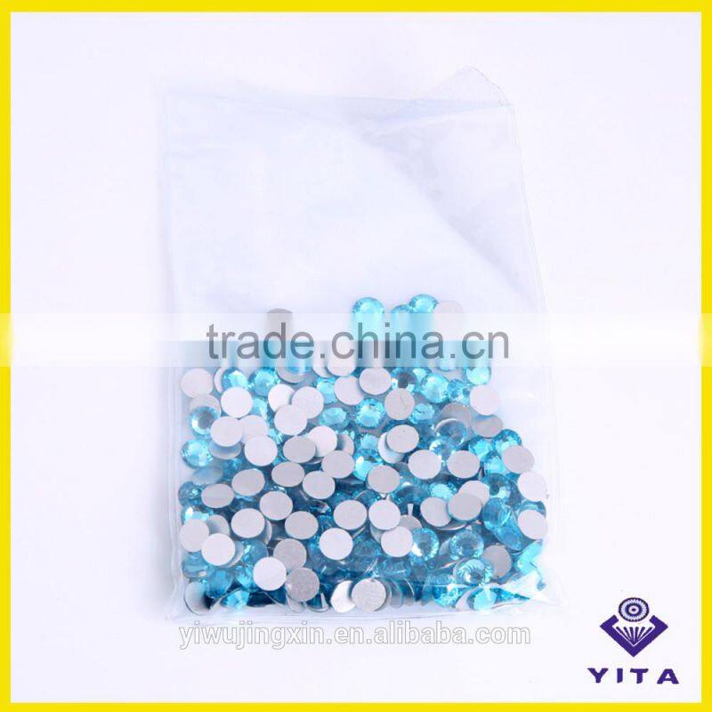 Wholeale loose machine cut non hotfix rhinestone flatback for garments