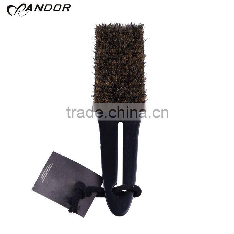 Factory directly short handle dry wooden mini body brush