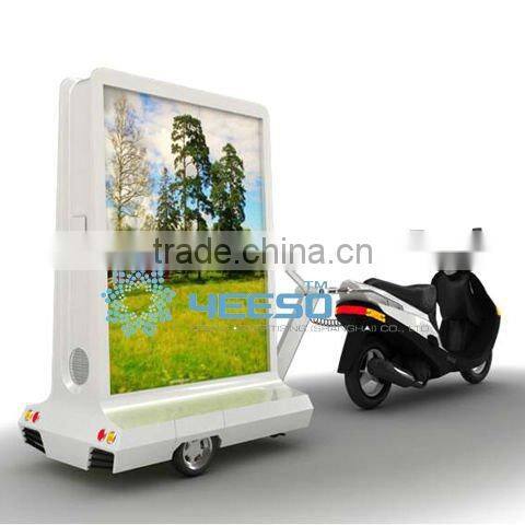 YEESO Mini Advertising billboard, Motorcycle mobile light box