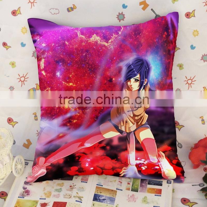 Custom made printed cheap tokyo ghoul pillow
