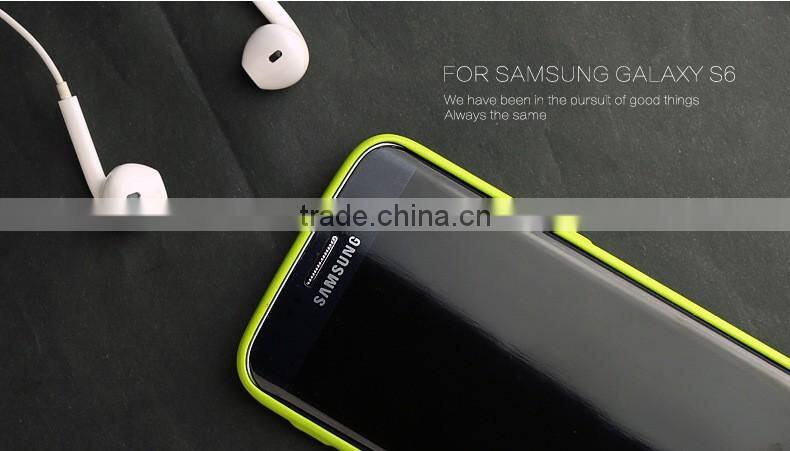 Luxury High Quality Pu Leather Case For samsung s6 edge