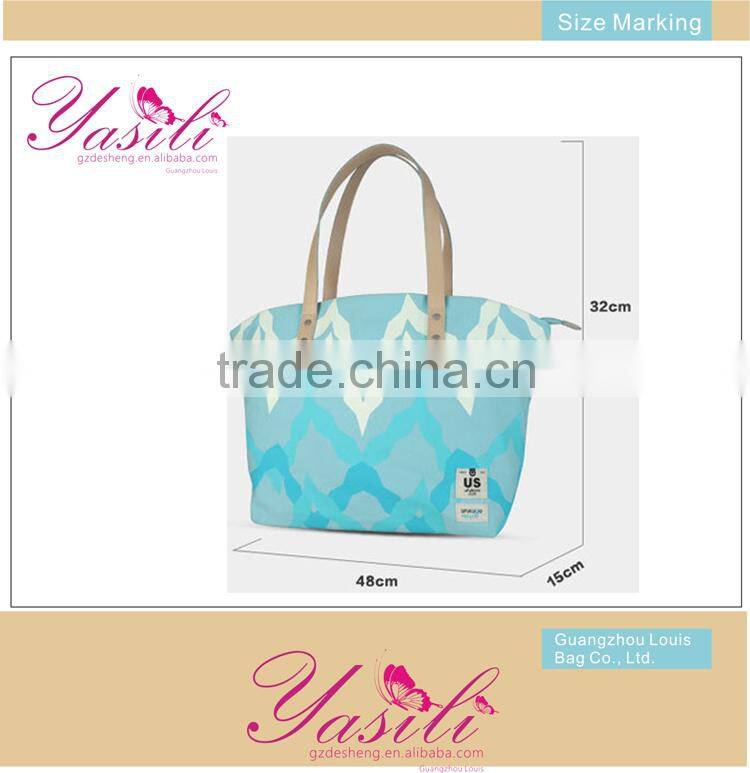 colorful beautiful canvas bag,custom printed canvas tote bags,Full Colour Print Tote Bags