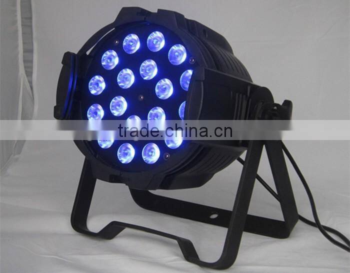 RGBWAP 6IN1 LED stage par 18*18w indoor led par 32 light for disco