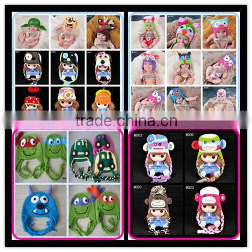 free pattern knitted hats kids