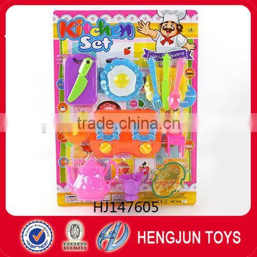 plastic cartoon spell cut toy pizza toy for kids