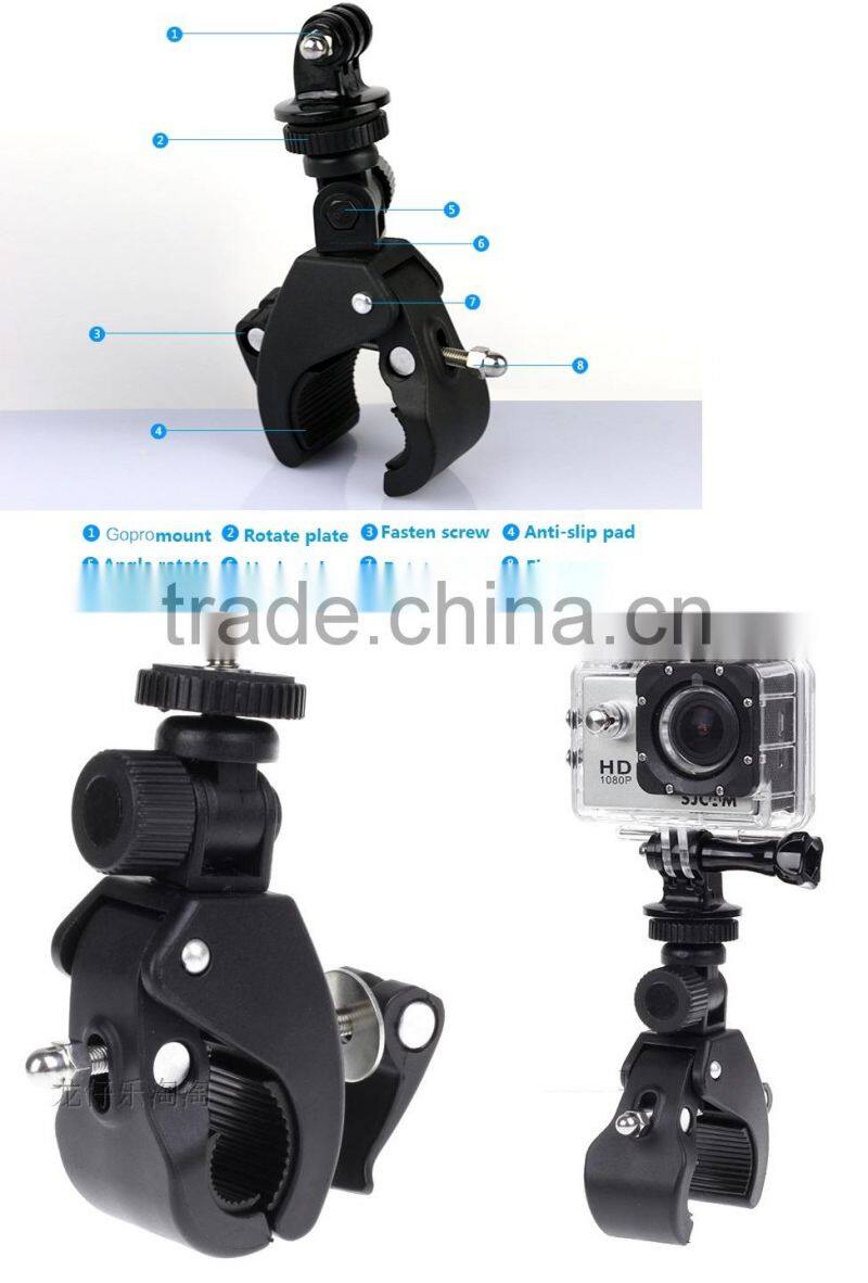 1017B# Bike camera holder Bicycle Frame Mount for Outdoor Action Easy Mount Bicycle Camera