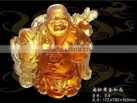 Wholesale Crystal Transparent Buddha Statues