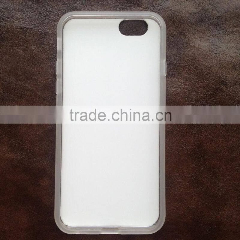 OEM/ODM material TPU leather cases for mobile phone,Leather back for iphone 6 6s case with high quality