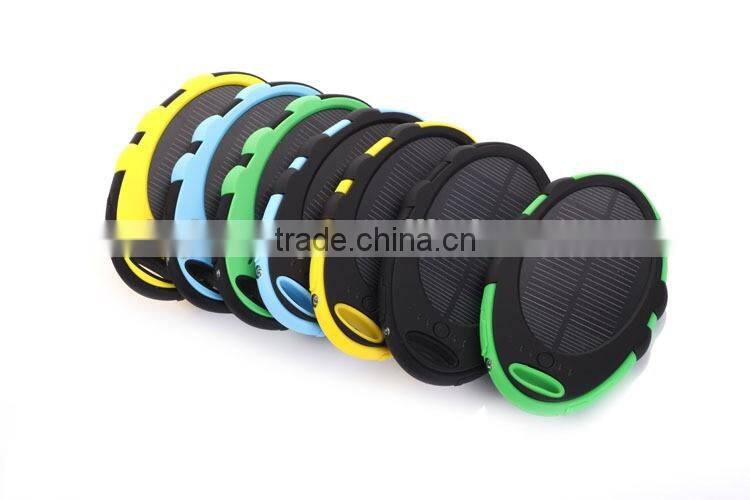 Brand New Universal Dustproof Solar Power Bank Charger for PDA GPS