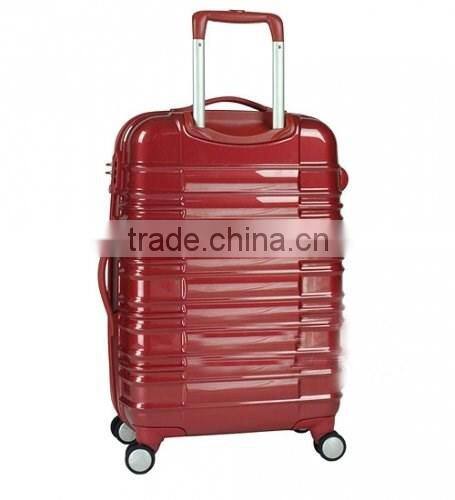 4 wheel hard shell trolley abs luggage for travel