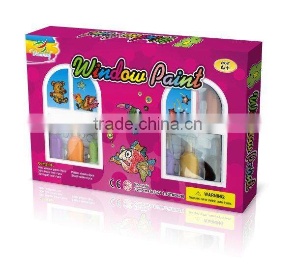 Interesting DIY Craft Kits-----Window paint for kids, Wd-13