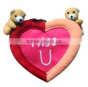 baby colorful ball stuffed plush toys / embroidery letter educational baby plush toys