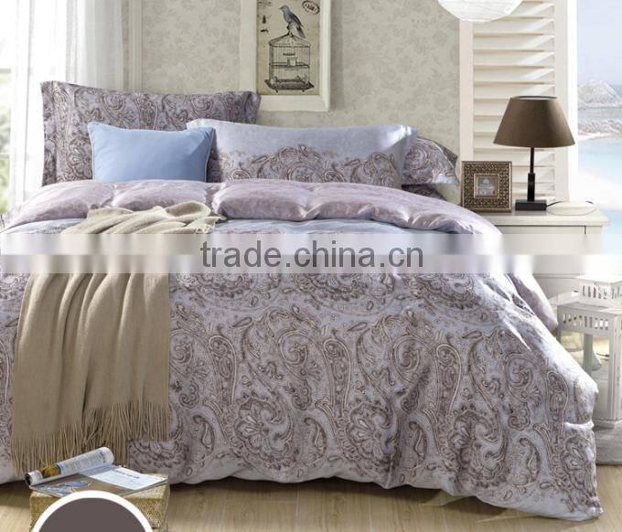 European flower pattern bed sheets set tencel bedding set hot sells bedding set