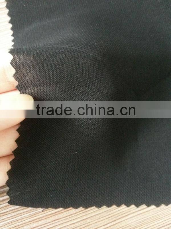 Formal Black Polyester Fursan