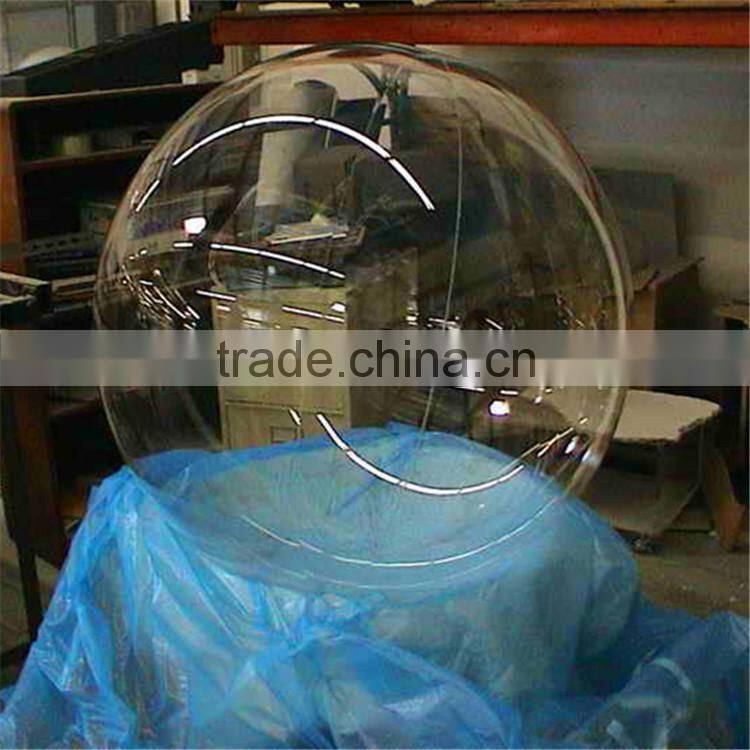 Custom 500mm clear acrylic hollow plastic balls, 500mm globe ball, clear transparent plastic ball