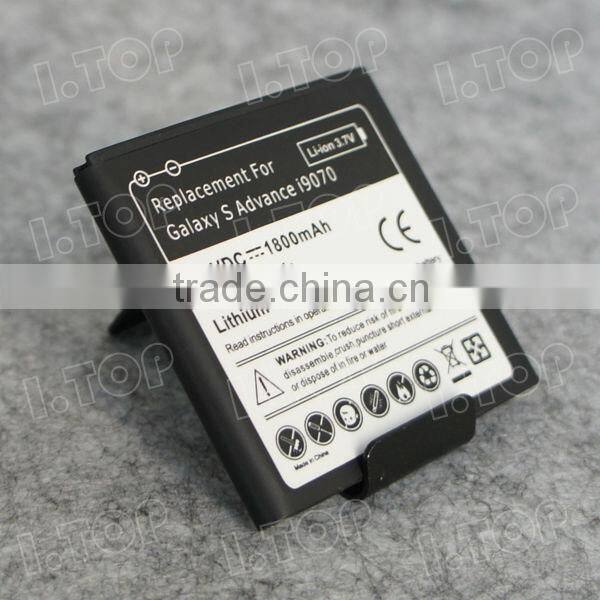 For Samsung Galaxy S Advance i9070 battery,3.7V 1500mAh, Made in china