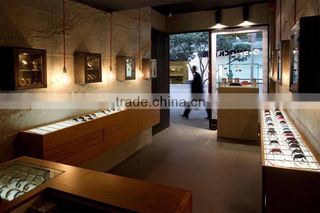 Fashion Customized Design wooden funiture watch store display