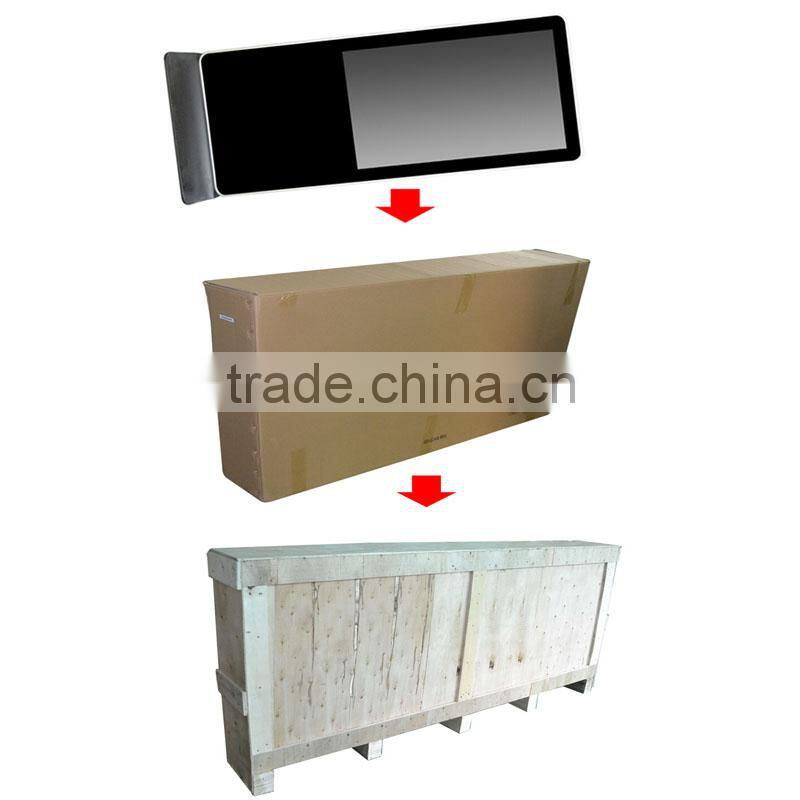 CHESTNUTER 84 Inch Floor Standing All In One PC LCD IR Touch Screen Kiosk