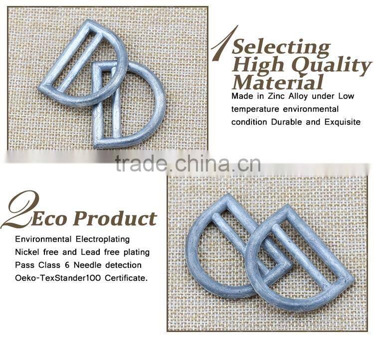 rigging hardware zinc alloy d ring wholesale