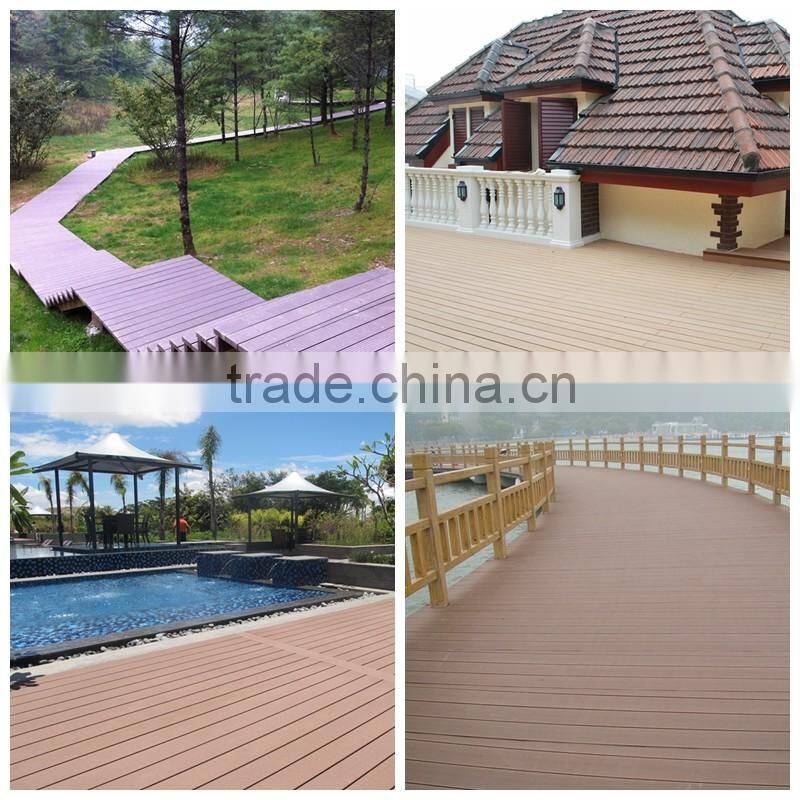 Cheap price less warping plastic wood plank flooring