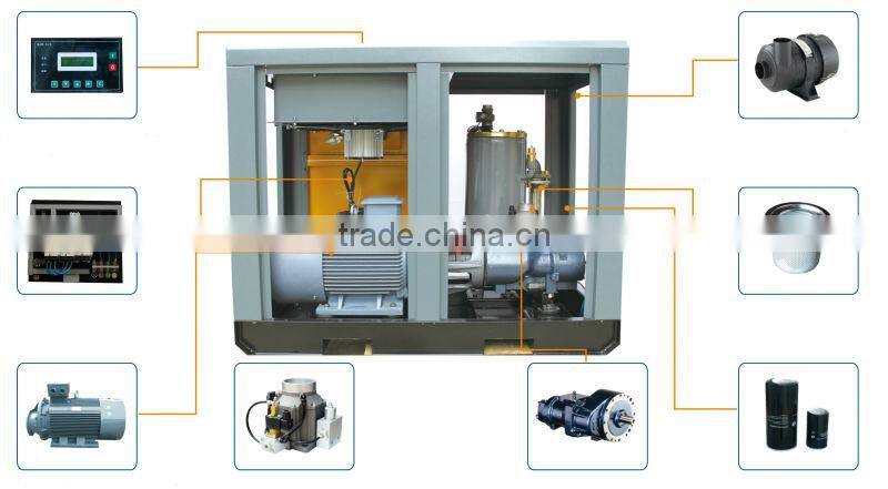 Paired Screw Air Compressor for Quarry