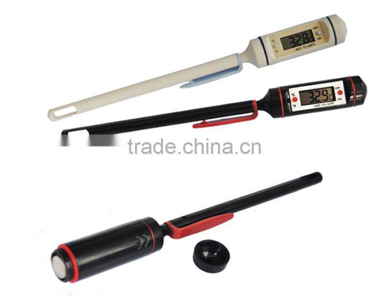 New Digital Cooking Food Probe meat cooking bbq thermometer stainless steel