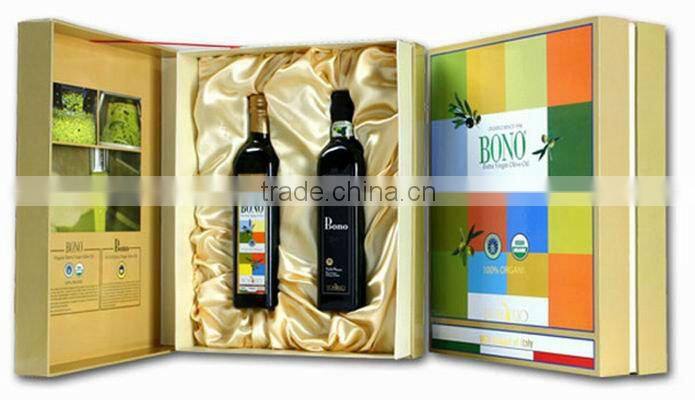 Food Grade Dark Green Dorica Olive Oil 500ml Glass Bottle