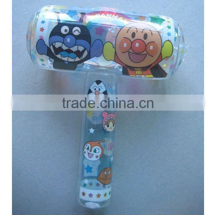 full print toy hammer inflatable wood mallet toy