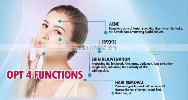 OPT SHR Laser Multifunction Beauty Machine of ipl hair removal device